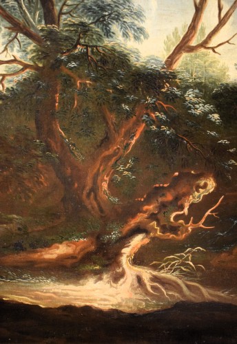 Paysage lacustre - Atelier Antonio Diziani (1737-1797) - Louis XVI